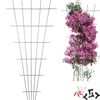 Växtstöd - avsmalnande trädgårdsgaller 150 x 75 cm - 7 