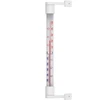 Vit utomhustermometer (-50°C till +50°C) 22cm ['fönstertermometer', ' vilken temperatur']