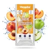 Vsypto med smak av äpple och persika, 9 g ['smakpulver', ' smakpulver till vatten', ' smaksättning till vatten', ' häll i vattnet', ' smaksatt stilla och kolsyrat vatten', ' smaksatt dryck från kolsyremaskin', ' smaksatta drycker DIY', ' Vsypto nyhet', ' smaksatt vatten utan socker', ' vad ska man dricka', ' idé till en god dryck', ' smakkombinationer till vatten', ' enkelt och snabbt sätt att få en smaksatt dryck']