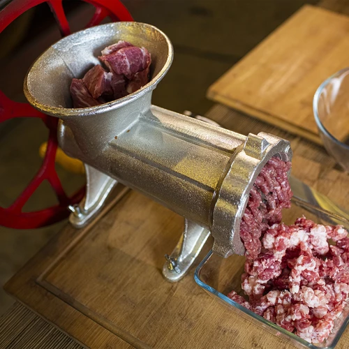 2-i-1 Köttkvarn och korvstoppare #32 - 6