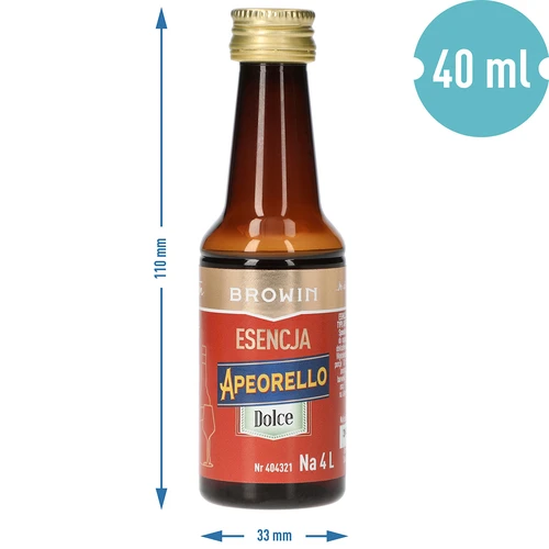 Apeorello Dolce-essens för 4 L, 40 ml - 7