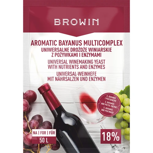 Aromatic Bayanus Multicomplex startpaket för vin, 40 g