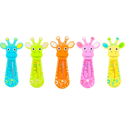 Badtermometer plast (+15°C till +45°C) 16cm mix