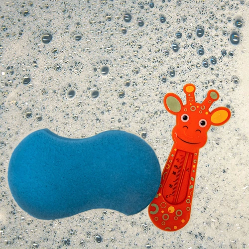 Badtermometer plast (+15°C till +45°C) 16cm mix - 8