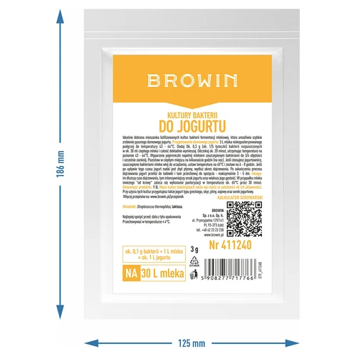 Bakteriekulturer för yoghurt - 6