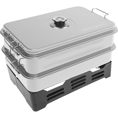 Balkongrökugn med justerbar kapacitet