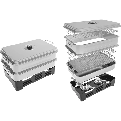 Balkongrökugn med justerbar kapacitet - 4