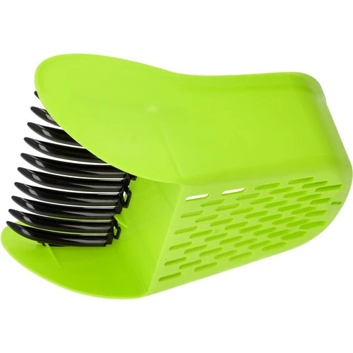 Bärplockare för små frukter, grön, av plast - 4