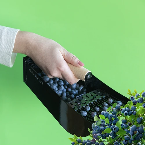 Bärplockare för små frukter, metall svart - 8