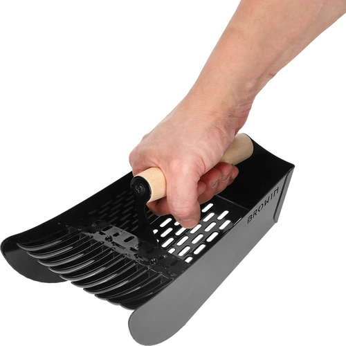 Bärplockare för små frukter, metall svart - 7