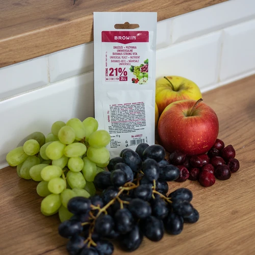 Bayanus-jäst + näring - Universell - 21%, 17 g - 4