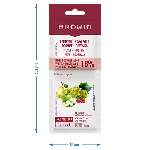 Bayanusjäst + näring - vita och roséviner - 3