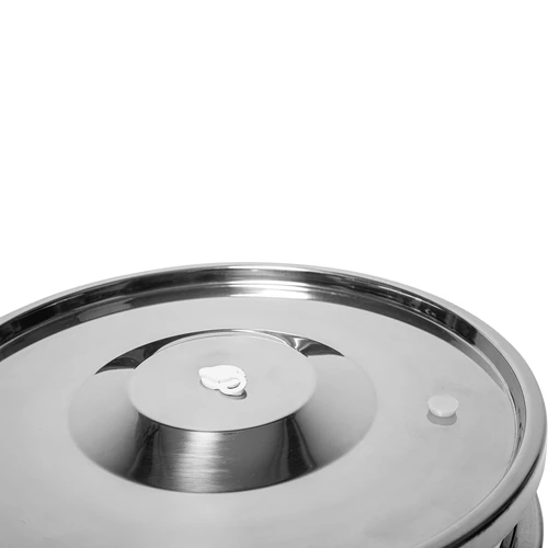 Behållare för jäsning och destillation - rostfritt stål 18l, 5 klämmor - 10