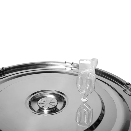 Behållare i rostfritt stål 161 L med lock - 4