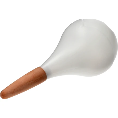 Bevattningskula för växter, vit matt med keramisk fot, 400ml - 3