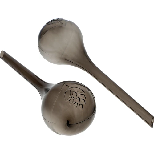 Bevattningskulor för växter, svarta transparenta, 400 ml, 2 st. - 2