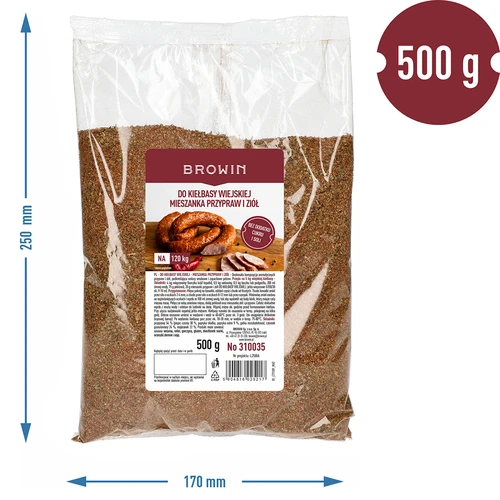Blandning av kryddor och örter för lantlig korv, 500 g - 4