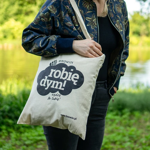 Bomullspåsar med tryck - set mix 10 st - 6