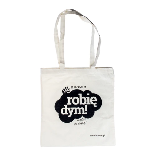 Bomullsväska - jag gör rök