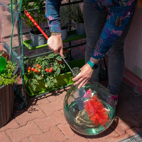 Borste för att tvätta ballonger - liten - 3