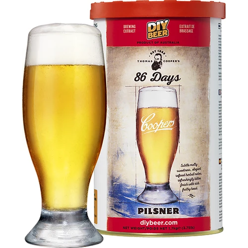 Brewkit Coopers 86 dagar Pilsner