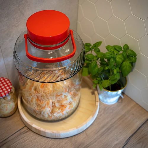 Burk 10 L med plastlock - 8