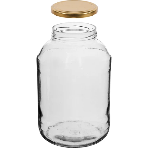 Burk 4 L med lock ø 100 - 2