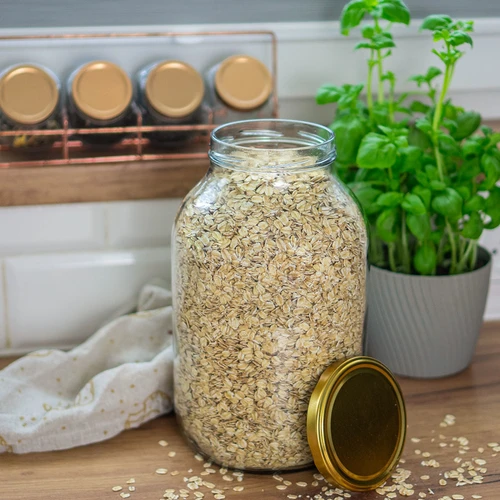 Burk 4 L med lock ø 100 - 5