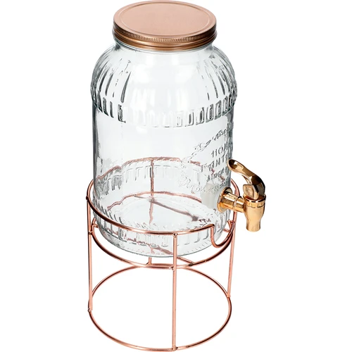 Burk med kran 3,8 L på ställning