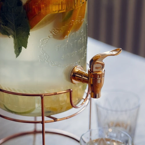 Burk med kran 3,8 L på ställning - 8