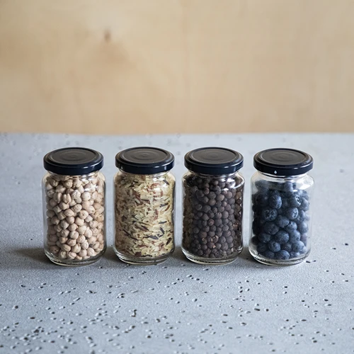 Burk TO 190ml med färgglatt lock fi 53 - 8 st. - 11