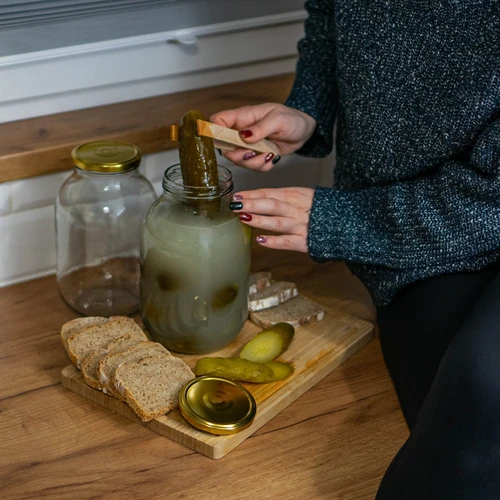 Burk TO 2L med guldlock fi82/6 - 6 st. - 3