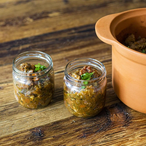 Burk TO Gurken 425 ml med färgat lock fi 82/6 - 6 st. - 11