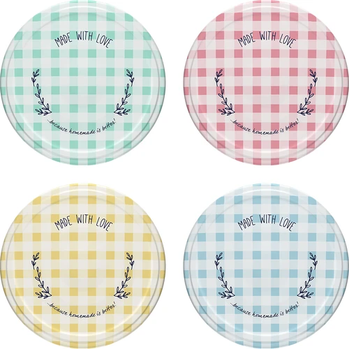 Burk TO Kvart 250 ml med lock fi 66 - 6 st - 10