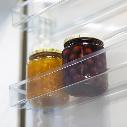 Burk TO, tjockis 580ml med färgglatt lock fi82/6, 6 st. - 10