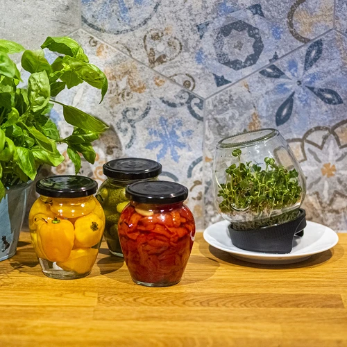 Burkgroddare Twist-off + 5 fröförpackningar - 14