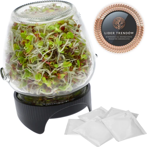 Burkgroddare Twist-off + 5 fröförpackningar