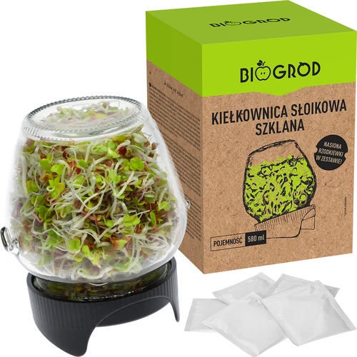 Burkgroddare Twist-off + 5 fröförpackningar - 5