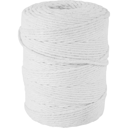 Charkuterisnöre bomull vitt (240°C) 145 m