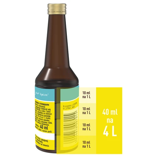 Citronessens med naturlig arom för 4 L – 40 ml - 5