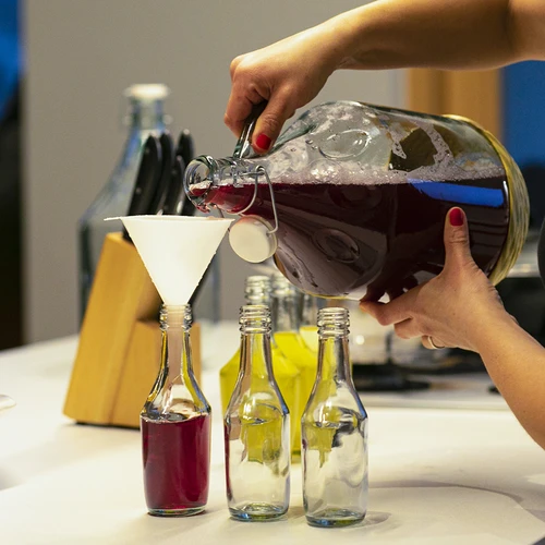 Damejeanne 5L i flätning - 4