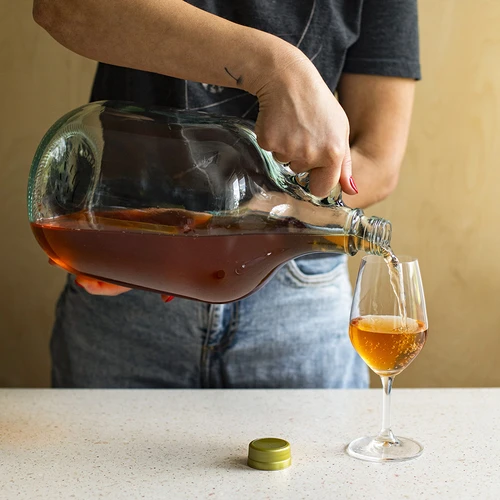 Damejeanne Dama 5 L med skruvlock - 7