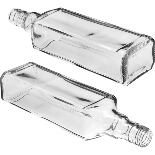 Dekorativ flaska TYNKTURA 0,5 L, med lång svart skruvkapsyl Ø 28 mm, 1 st. - 4