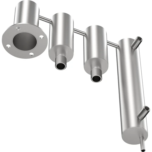 Destillatormodul - huvud 2 avskiljare kylare - 3