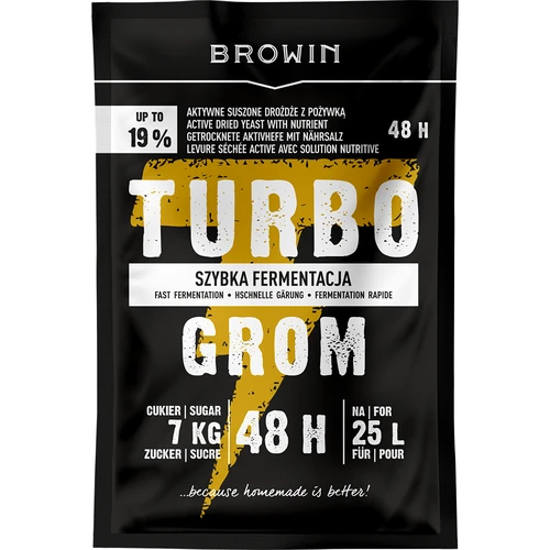 Destillerijäst Turbo Grom 48h