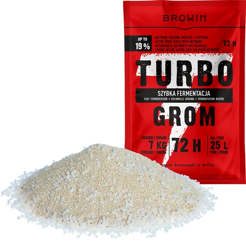 Destillerijäst Turbo Grom 72h - 3