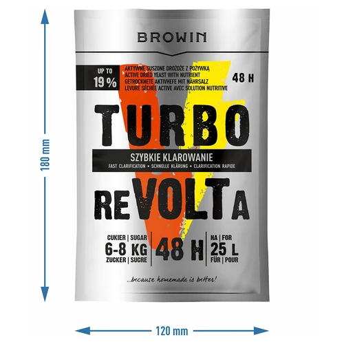 Destillerijäst Turbo reVOLTa 48h - 4