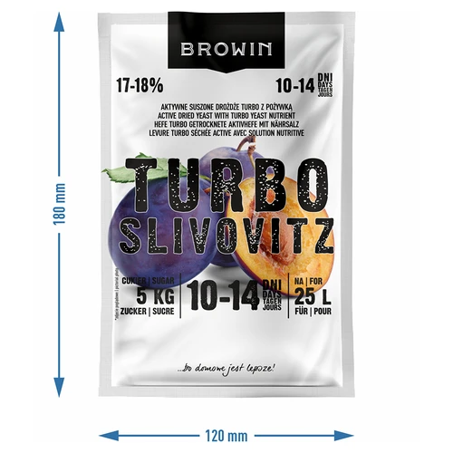 Destillerijäst Turbo Slivovitz - 4