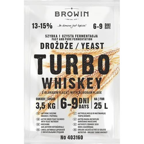Destillerijäst Turbo Whiskey - 2