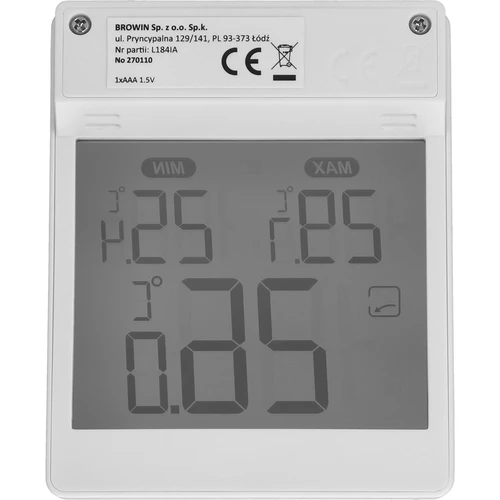 Digital självhäftande fönstertermometer från Soens - 4